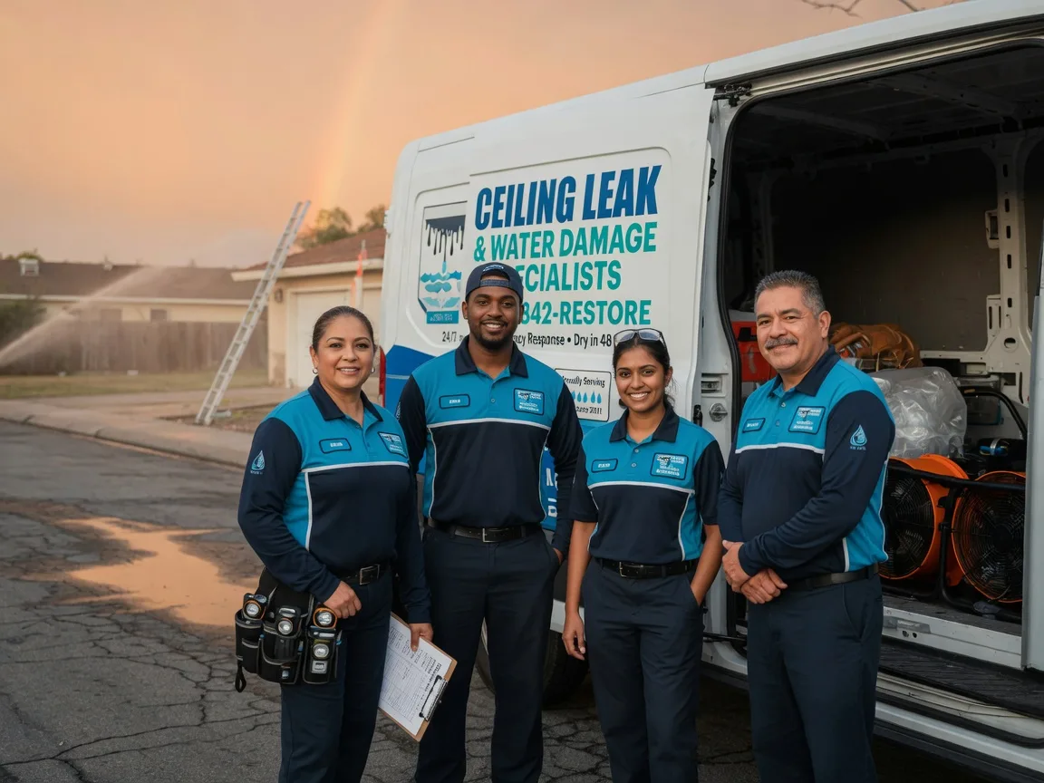 Ceiling Leak Cleanup company in Ennice, NC